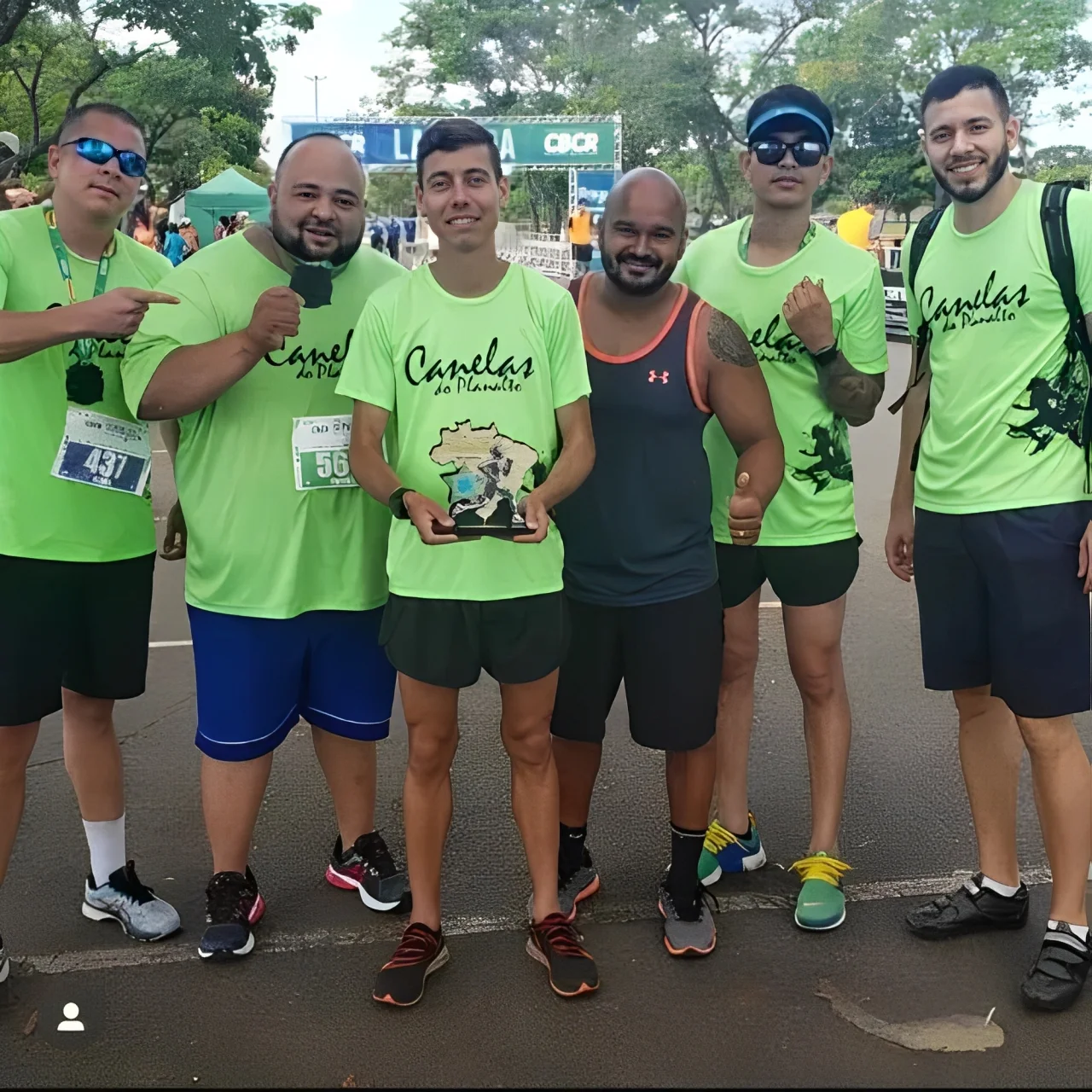 Primeiro troféu conquistado com a equipe