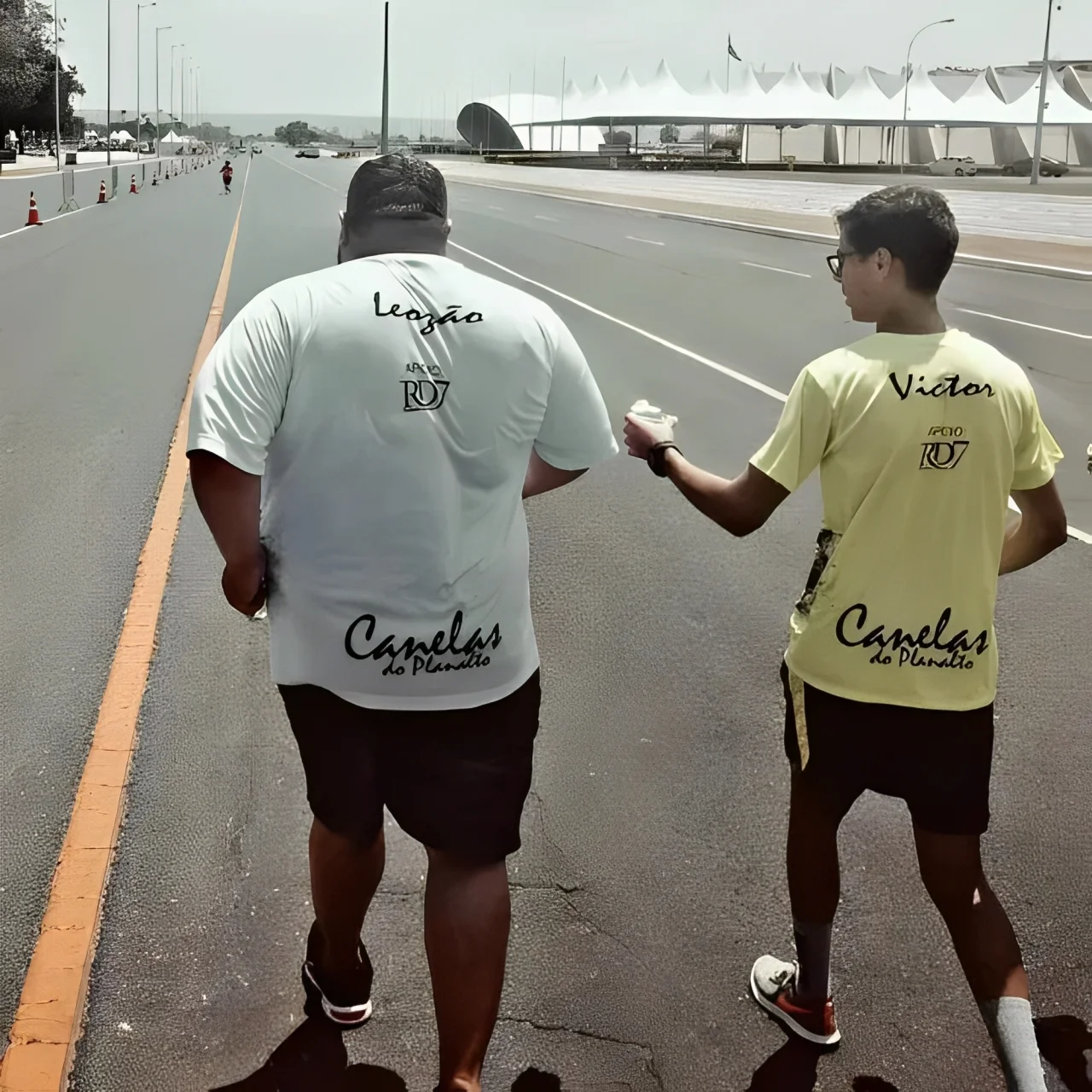 Segunda corrida com a equipe Canelas